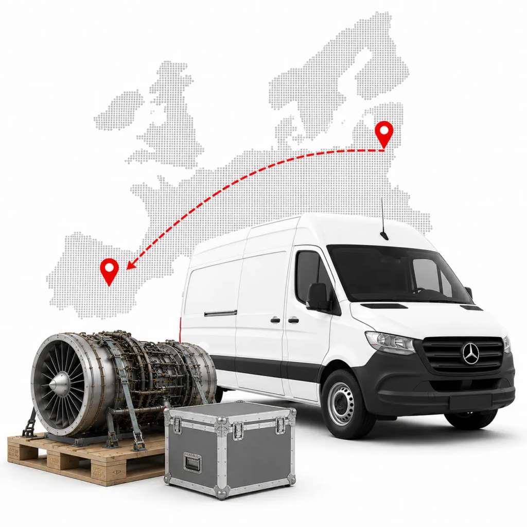 Urgent AOG aircraft spare parts shipment for aircraft maintenance operations